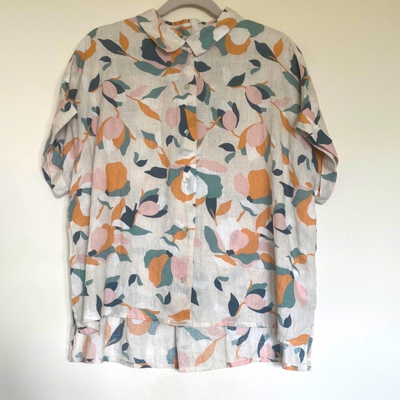 💯 Linen Top - Picture 1 of 3